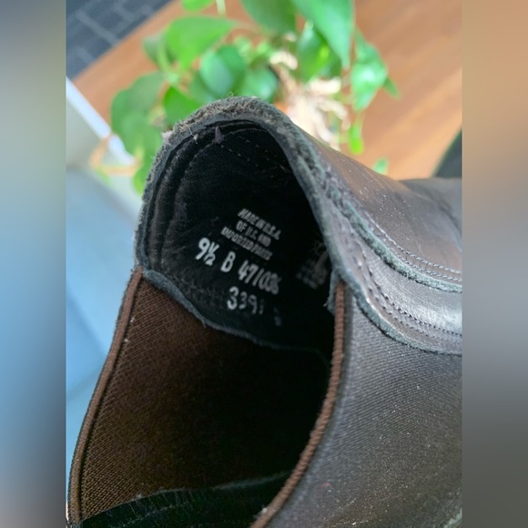 Red Wing ‘Harriet’ Chelsea heels ankle boot in black leather Sz 9.5 B - Picture 8 of 8